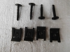 ARM REST SCREWS & U NUTS 4 